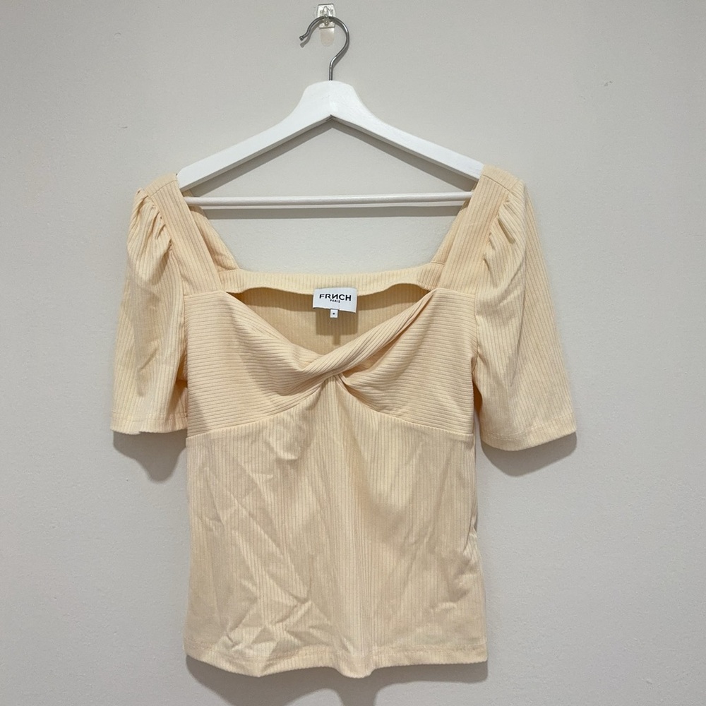Nordstrom Frnch Front Tie Top